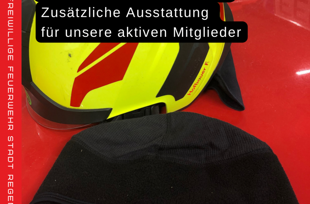 Innovation für Sicherheit und Komfort: Freiwillige Feuerwehr Regen e.V. beschafft Mützen für Mitglieder