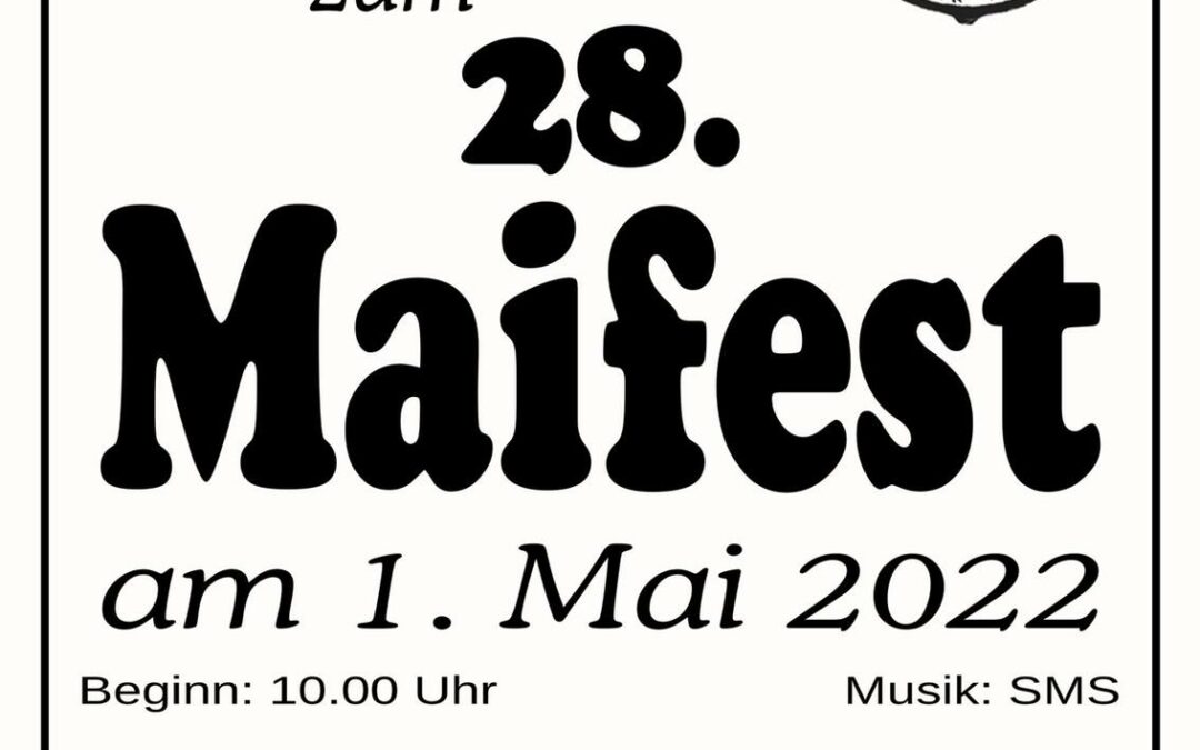 Einladung Maifest 2022
